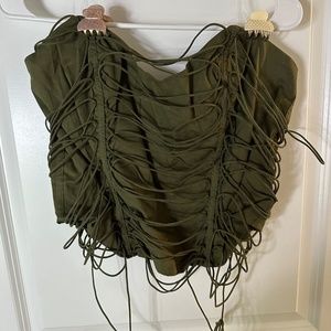 Fashion Nova Corset Top Size XL